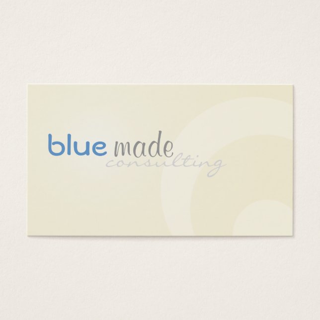 Beige et bleu (Devant)