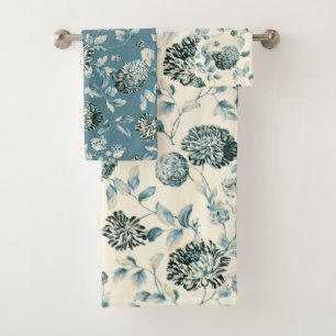 Beige floral vintage moderne de Toile de Tansy