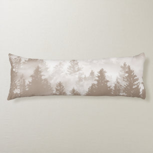 Beige Forest Dream 1 #art #travel Body Pillow