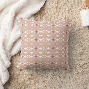 beige, , home decor, abstract, pattern  throw pill pillow