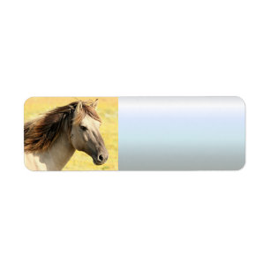 Beige Horse Profile