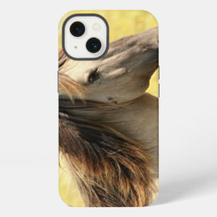 Beige Horse Profile iPhone 13 Case