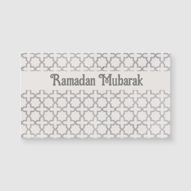 Beige Islamic geometric pattern (Front)