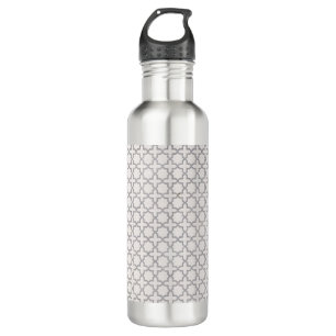Beige Islamic geometric pattern 710 Ml Water Bottle