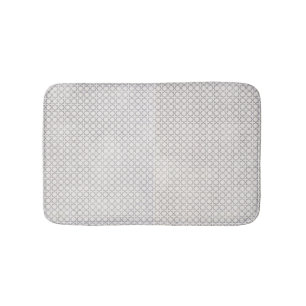 Beige Islamic geometric pattern Bath Mat