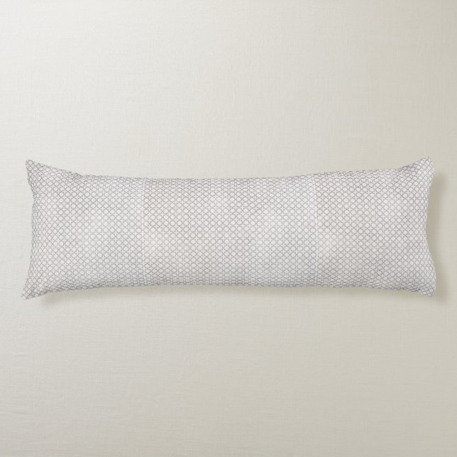 Beige Islamic geometric pattern Body Pillow (Front)