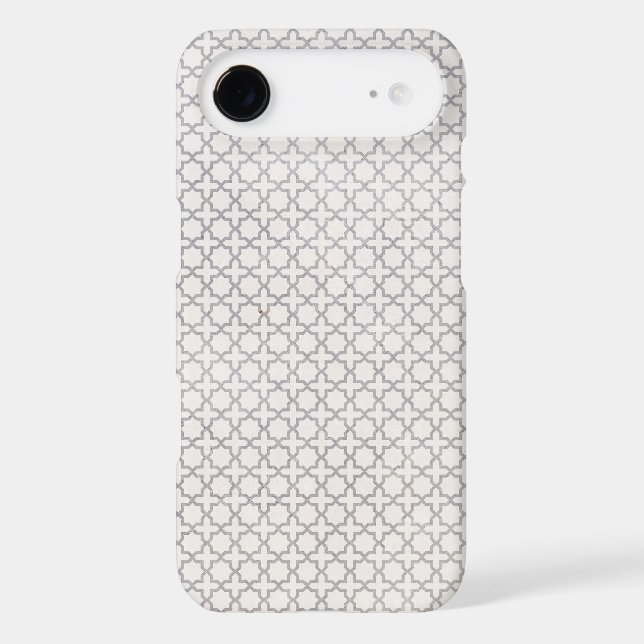 Beige Islamic geometric pattern Case-Mate iPhone Case (Back)