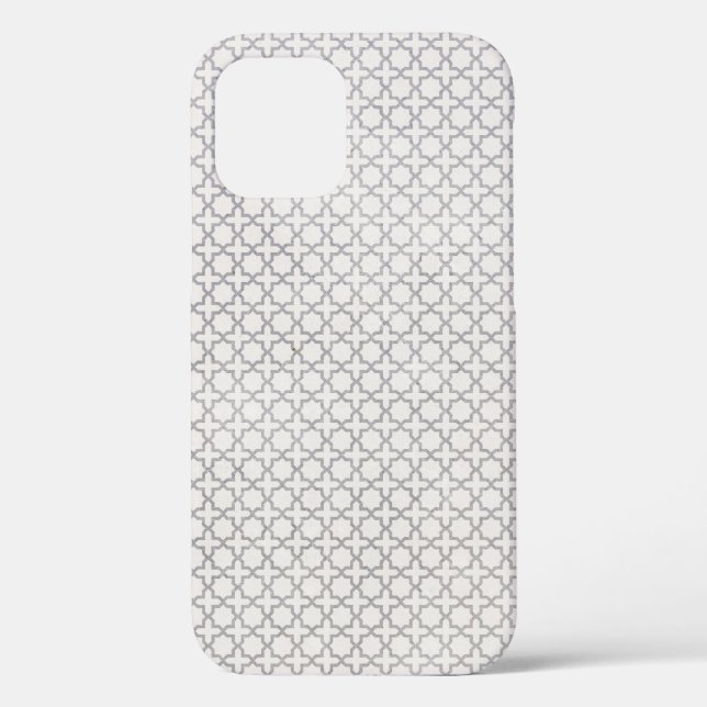 Beige Islamic geometric pattern Case-Mate iPhone Case (Back)