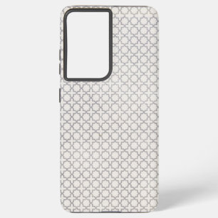 Beige Islamic geometric pattern Samsung Galaxy Case