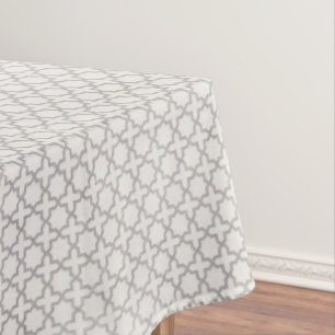 Beige Islamic geometric pattern Tablecloth