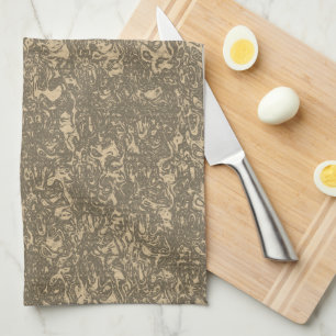 Beige Kitchen Towel