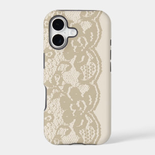 Beige lace