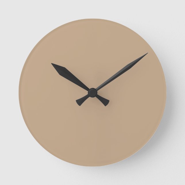 Beige Large Wall Clock (Front)