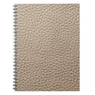 Beige leather texture, seamless background. notebook