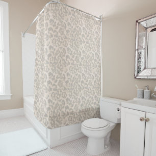 Beige leopard print .