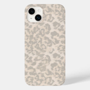 Beige leopard print . Case-Mate iPhone 14 plus case