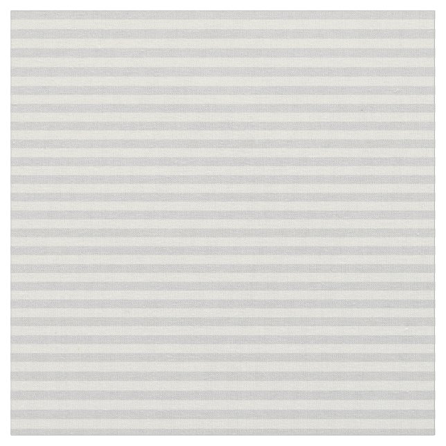 Beige & Light Grey Lined Pattern Fabric (Close Up)