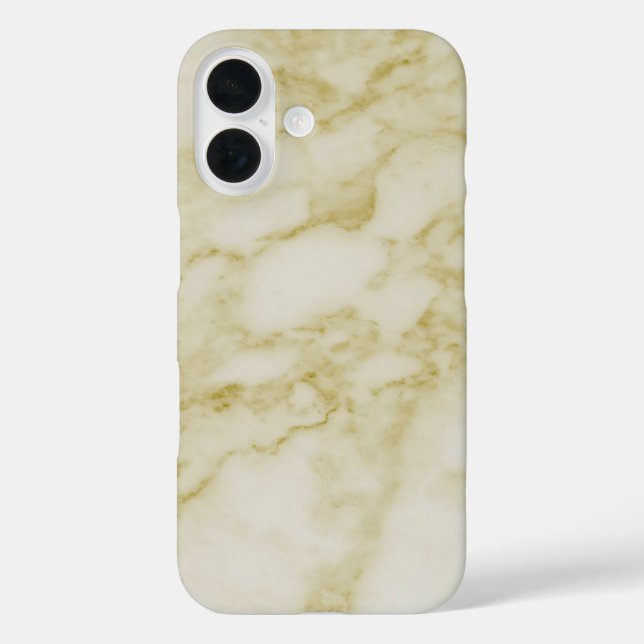 Beige Marble Case-Mate iPhone Case (Back)