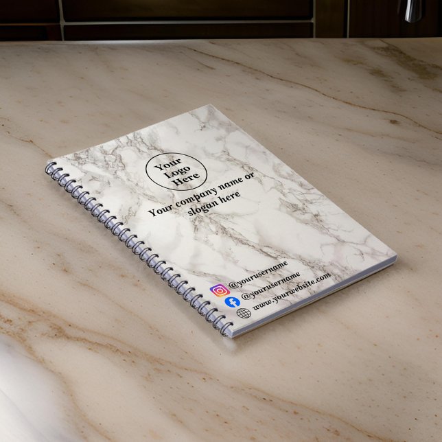 Beige marble  notebook (Creator Uploaded)