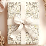 Beige Modern Abstract Symmetrical Floral Pattern Wrapping Paper<br><div class="desc">This Beige Modern Abstract Symmetrical Floral Pattern Wrapping Paper features elegant floral motifs combined with abstract swirls,  creating a timeless and sophisticated design. The neutral beige tones make it versatile,  perfect for a variety of occasions including weddings,  birthdays,  and anniversaries.</div>