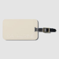 Beige neutral earthy natural tone personalized