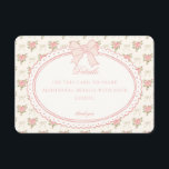Beige Peach Vintage Fancy Floral Details Card<br><div class="desc">A charming blend of vintage elegance and playful femininity, this party decor collection features soft preppy florals paired with delicate coquette bows. Designed to feel timeless yet fresh, each piece brings a sweet, polished touch to your celebration. ★ Let me help you plan your next party! ★ If you need...</div>
