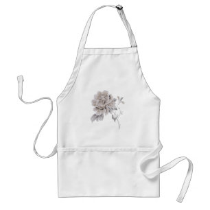 Beige rose standard apron