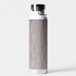 Beige Snakeskin Pattern  Water Bottle