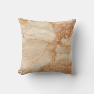 Beige stone texture throw pillow