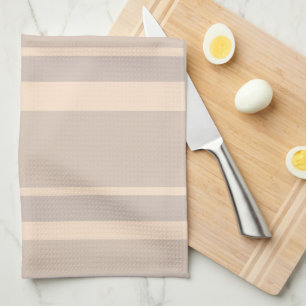 Beige Stripes Kitchen Towel