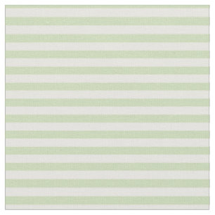 Beige & Tea Green Stripes Fabric