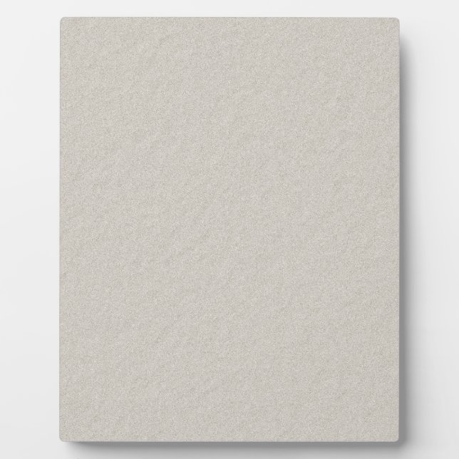 Beige textured paper accessories you can customise plaque (Front)