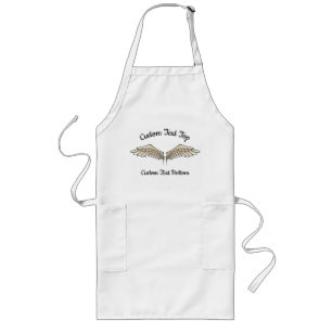 Beige Wings Apron