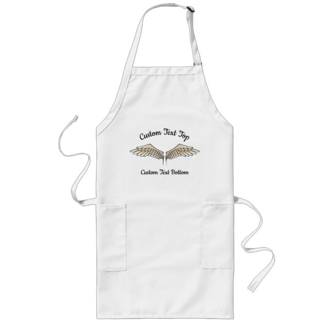 Beige Wings Apron (Front)