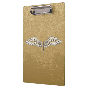 Beige wings clipboard