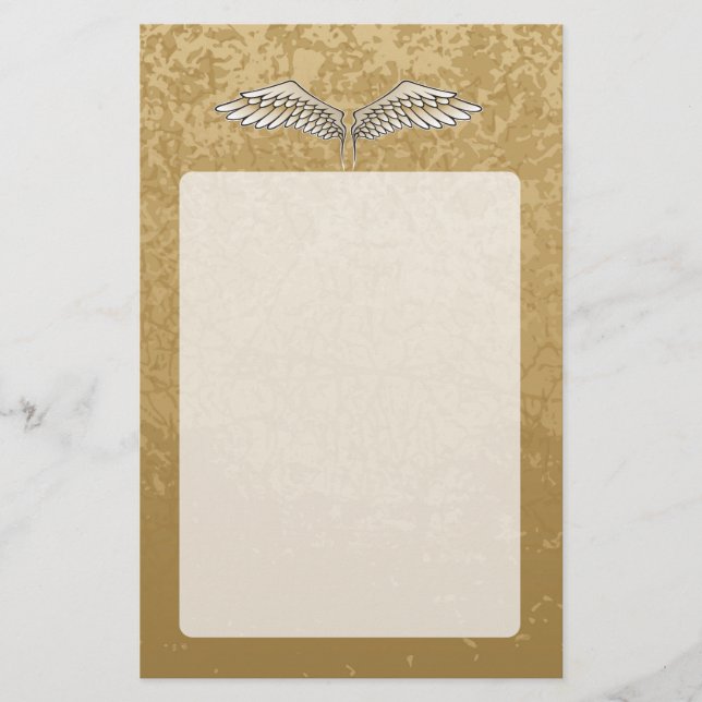 Beige wings flyer (Front)