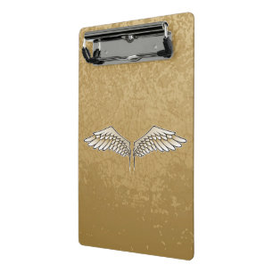 Beige wings mini clipboard