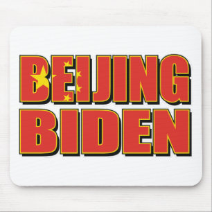 Beijing-Biden-China-Flag. Mouse Pad