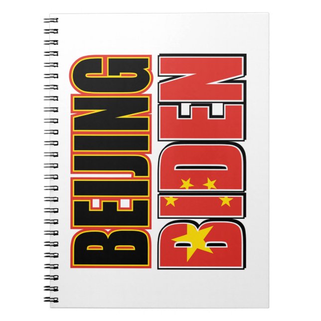 Beijing-Biden Notebook (Front)
