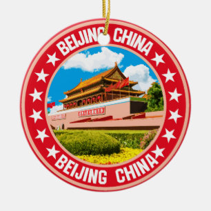 Beijing                                            ceramic ornament