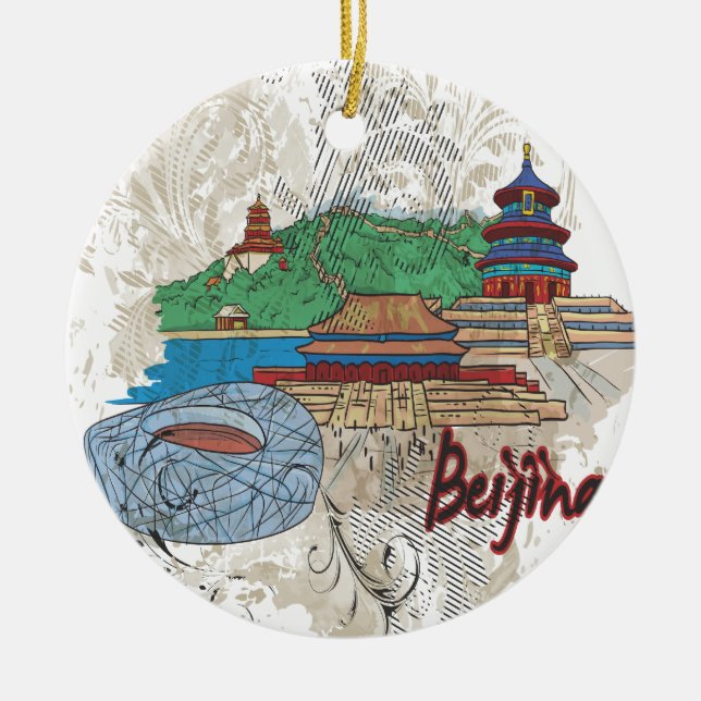 Beijing Ceramic Ornament (Front)