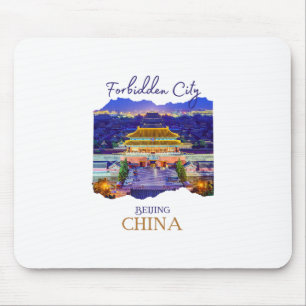 Beijing City Forbidden China Souvenir Men Boys Wom Mouse Pad