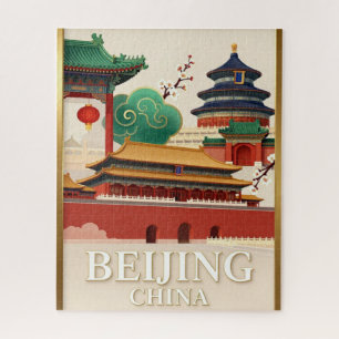Beijing Forbidden City Historic China Jigsaw Puzzle