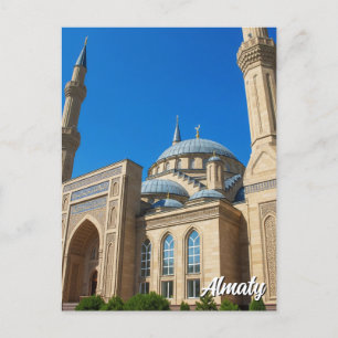 Beiken Mosque Almaty Kazakhstan Travel  Postcard