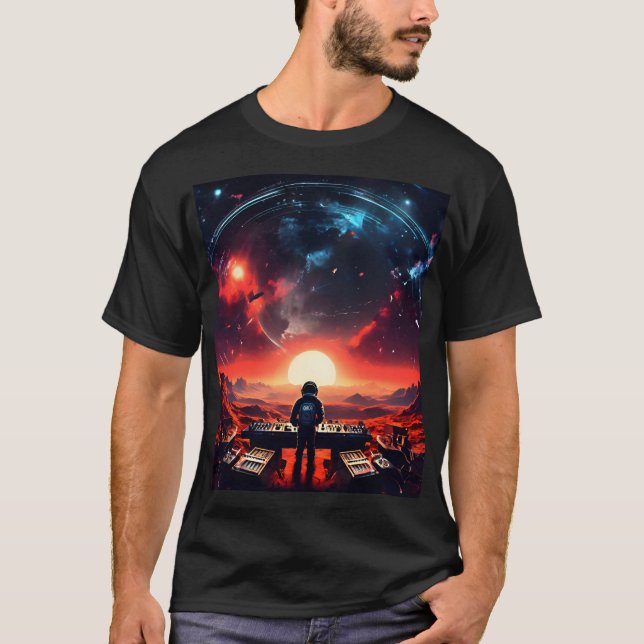 Being a dj on another planet T-Shirt (Front)