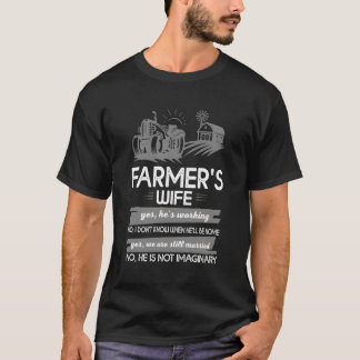 Being A Farmer'S Wife T Shirt Proud Farmer'S Wife
