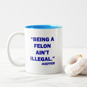 "Being a Felon Ain't Illegal" Mug