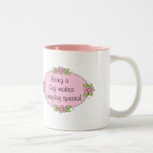 Being a Gigi makes everyday Special Two-Tone Coffee Mug