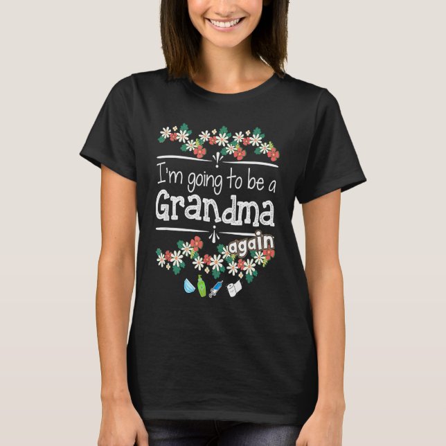 Being a Grandma Again  Cool Blessed Plus Size Grap T-Shirt (Front)