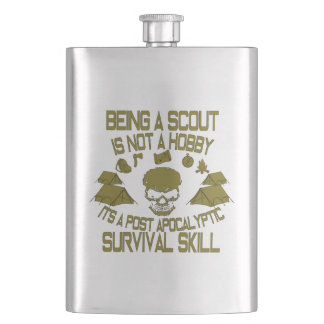 Being A Scout Is Not A Hobby Classic Flask